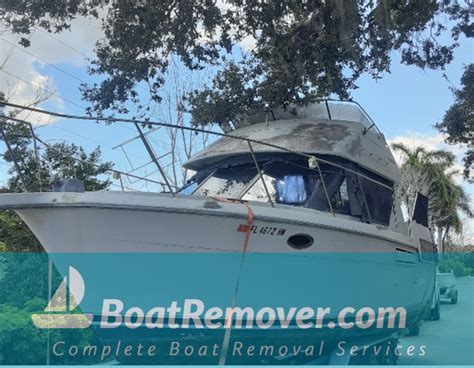 boat removal grove city florida|Florida .